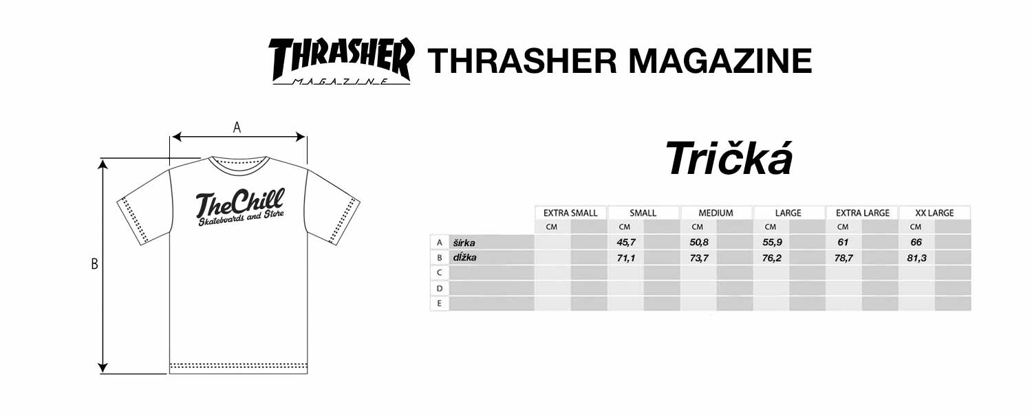 THRASHER-tričká